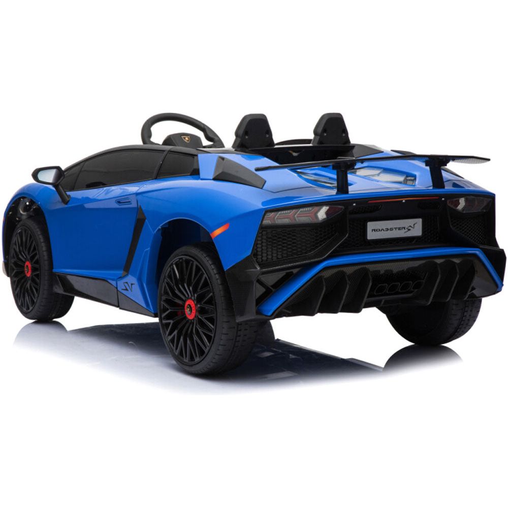 Mini Moto Lamborghini 12v Blue (2.4ghz RC)