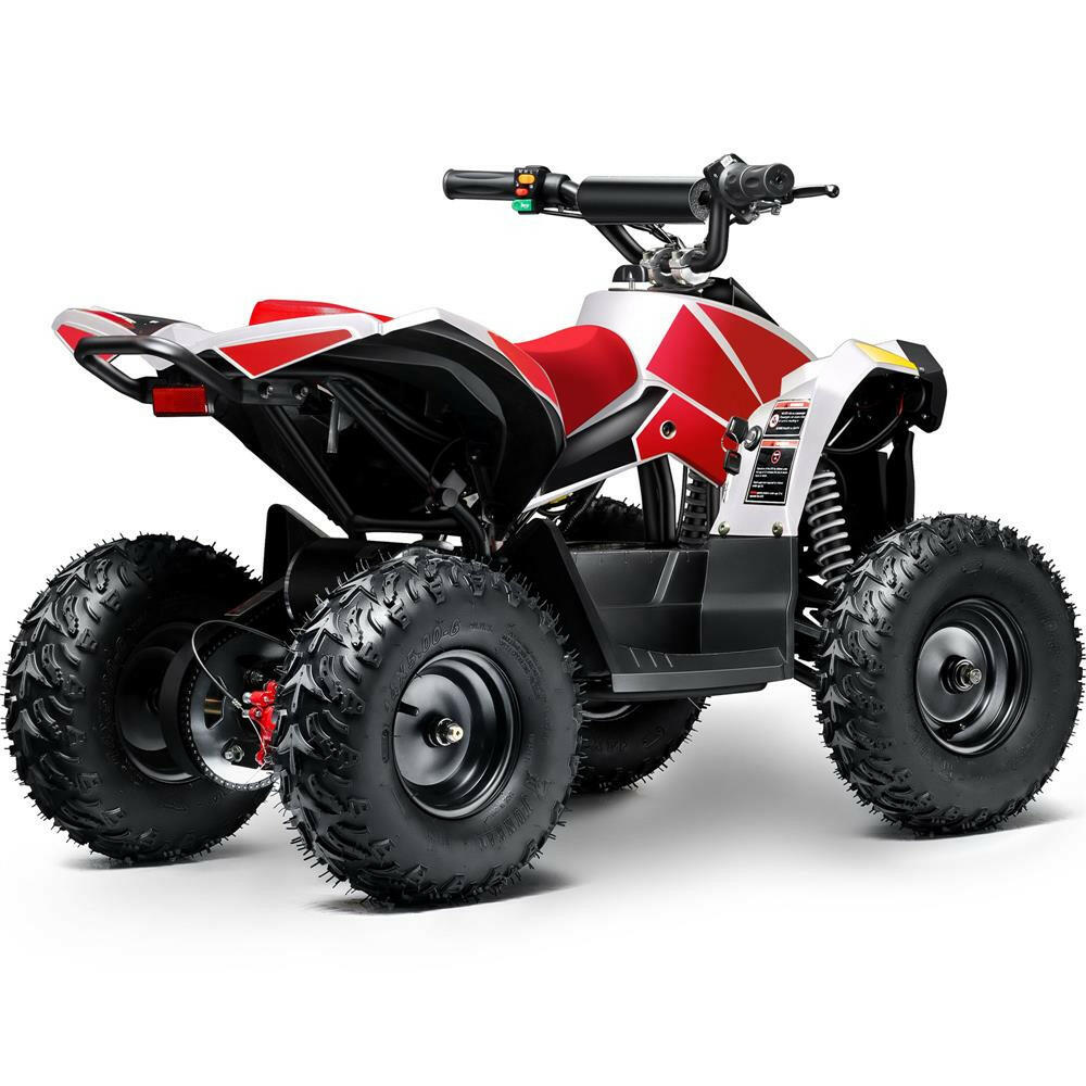 Moto ATV E-Rider 36v, 4x4 AWD, Parental Control, LED Lights