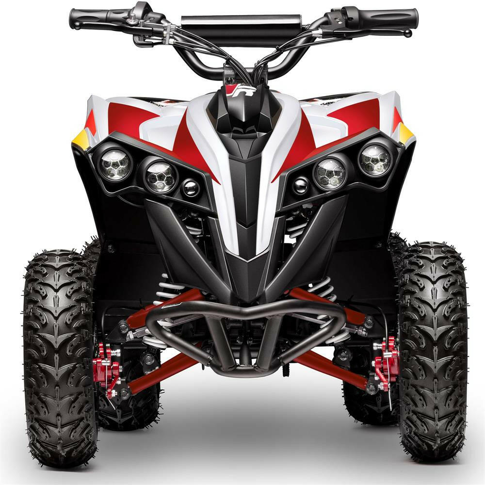 Moto ATV E-Rider 36v, 4x4 AWD, Parental Control, LED Lights