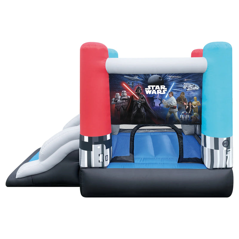 Tobogán inflable de la casa de rebote de Disney Star Wars