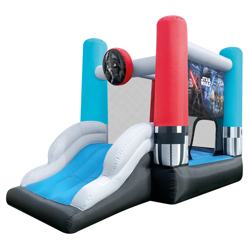 Tobogán inflable de la casa de rebote de Disney Star Wars