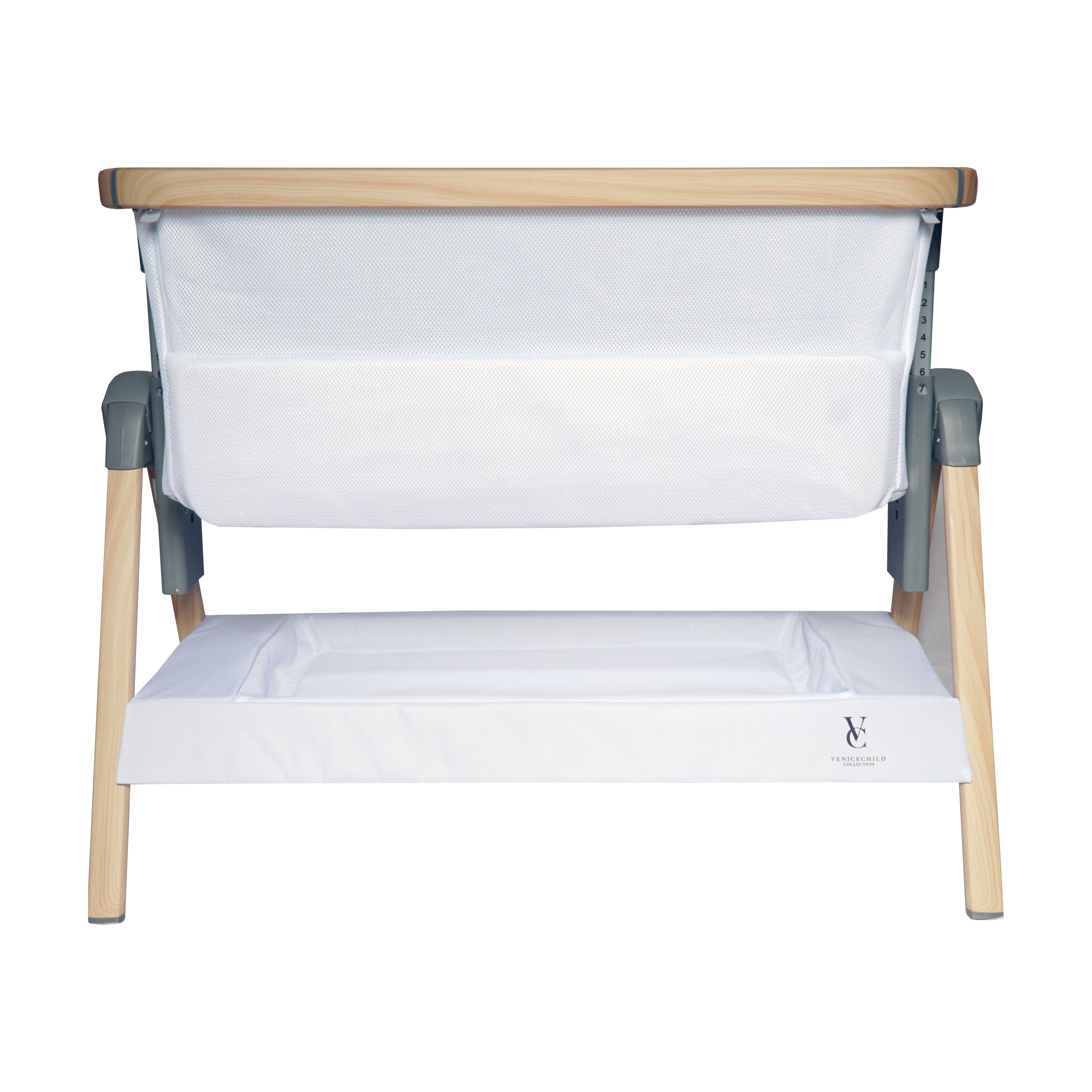 Venice Child California Dreaming Bedside Bassinet - Portable Baby Sleeper
