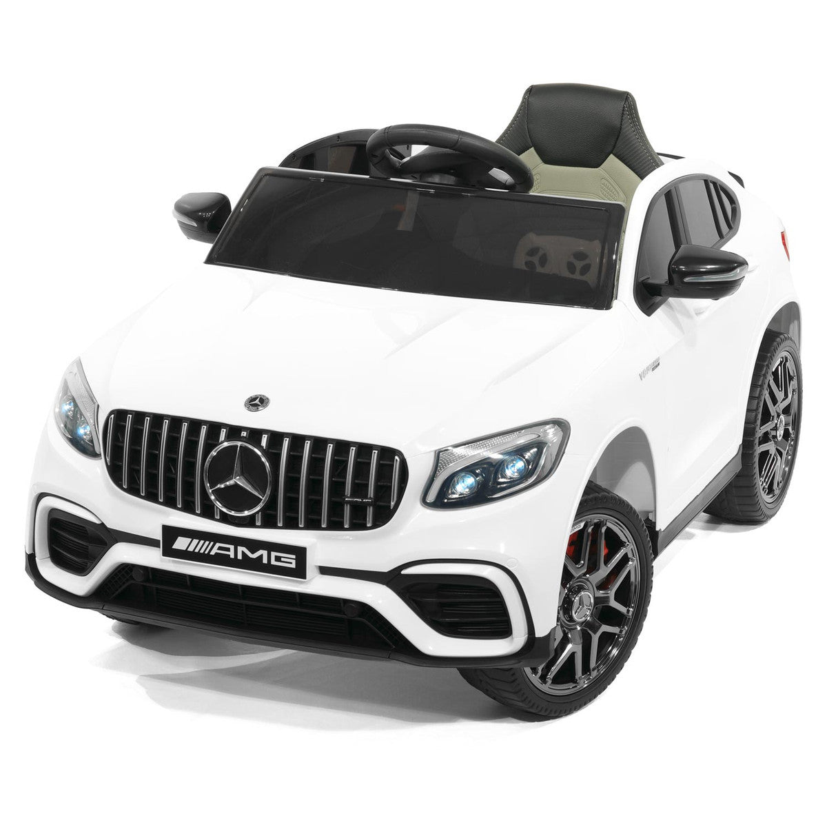 12V Mercedes AMG GLC 4WD Kids Ride On Car R/C Parental Remote