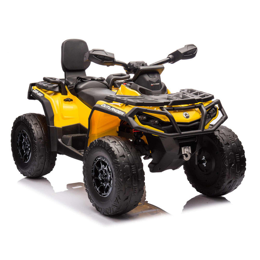 24V Outlander 2-Seater AWD Ride-On ATV Leather Seats, MP3 Bluetooth