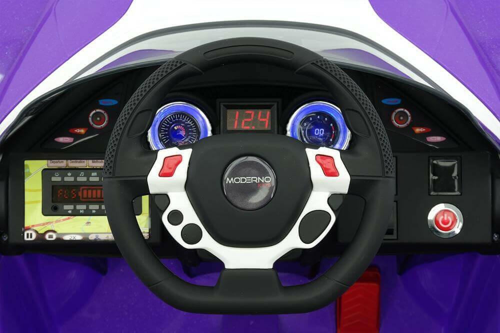 Spider GT 12V Ride-On Car w/ Parental Remote, MP3, Butterfly Doors, LED Lights - Kids Eye Candy 