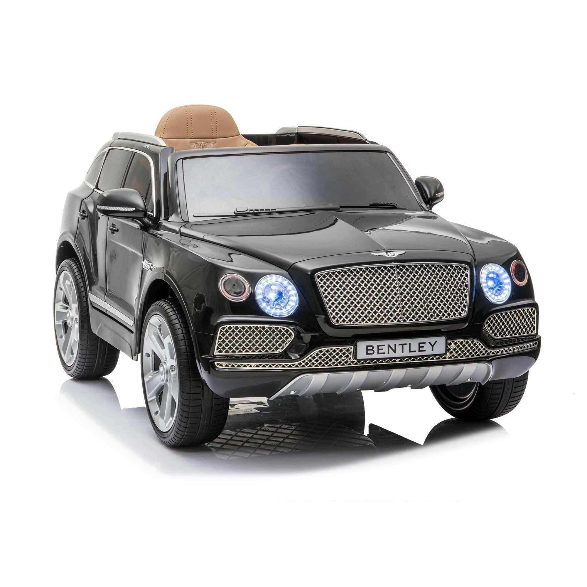 Bentley Bentayga 12V Ride On Truck R/C Parental Remote MP3 LED Lights.