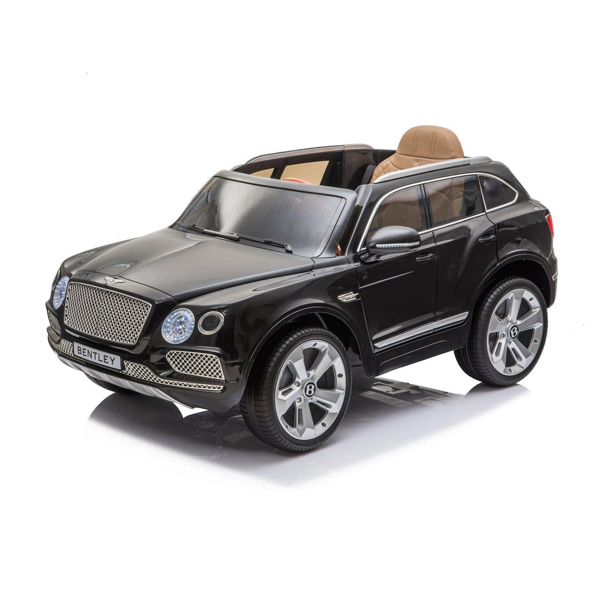 12V Bentley Bentayga Ride On Parental Remote Leather Seats