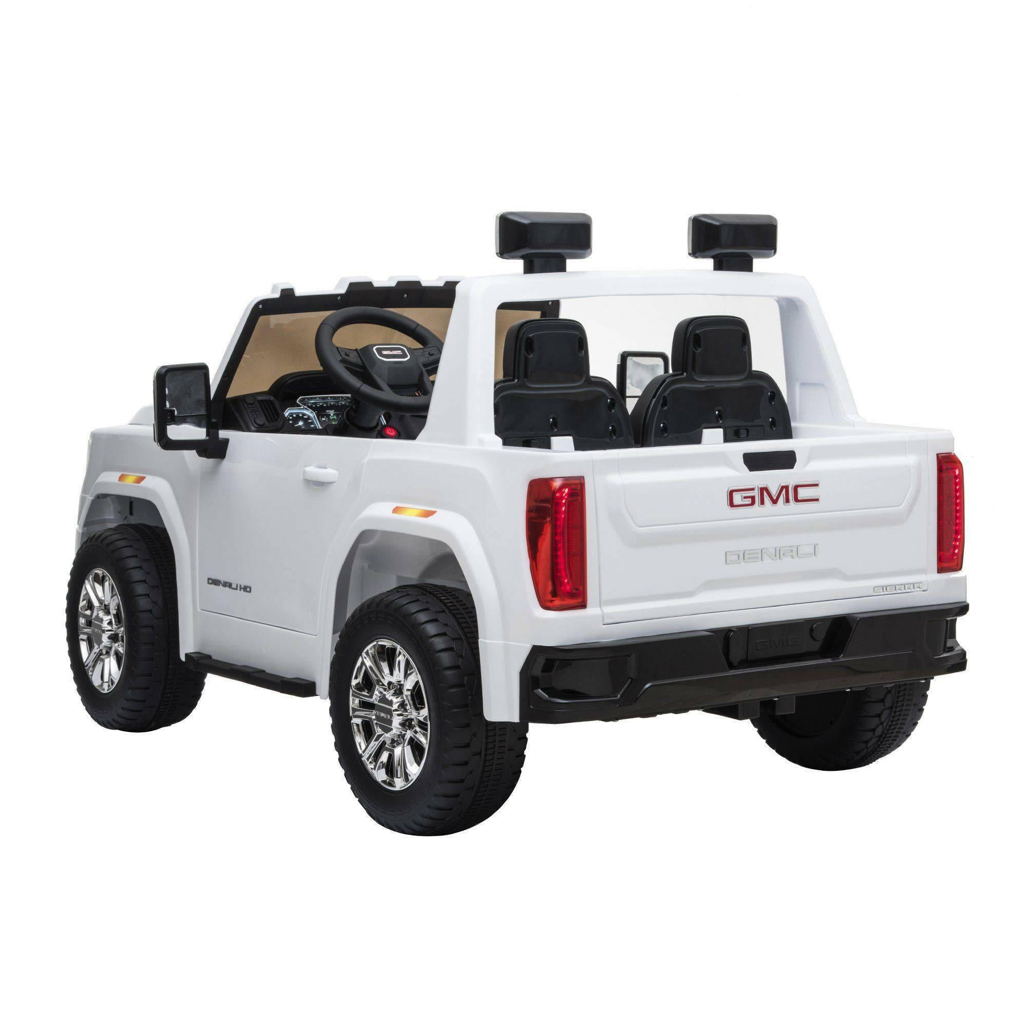 12V GMC Denali Ride on Car 2 Seaters with parental remote control - Dti Direct USA