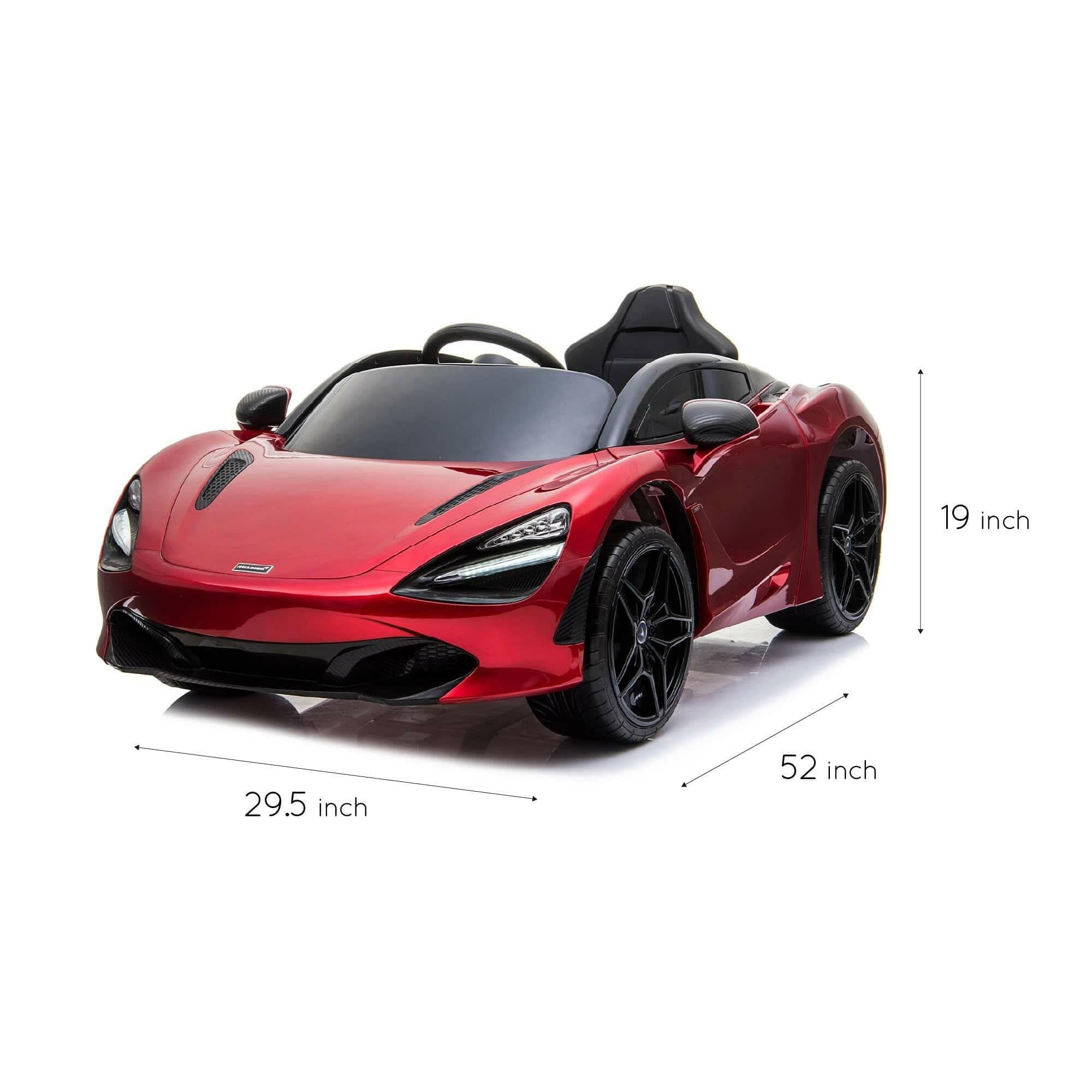 12V McLaren 720S 1 Seater Ride on Car - Dti Direct USA