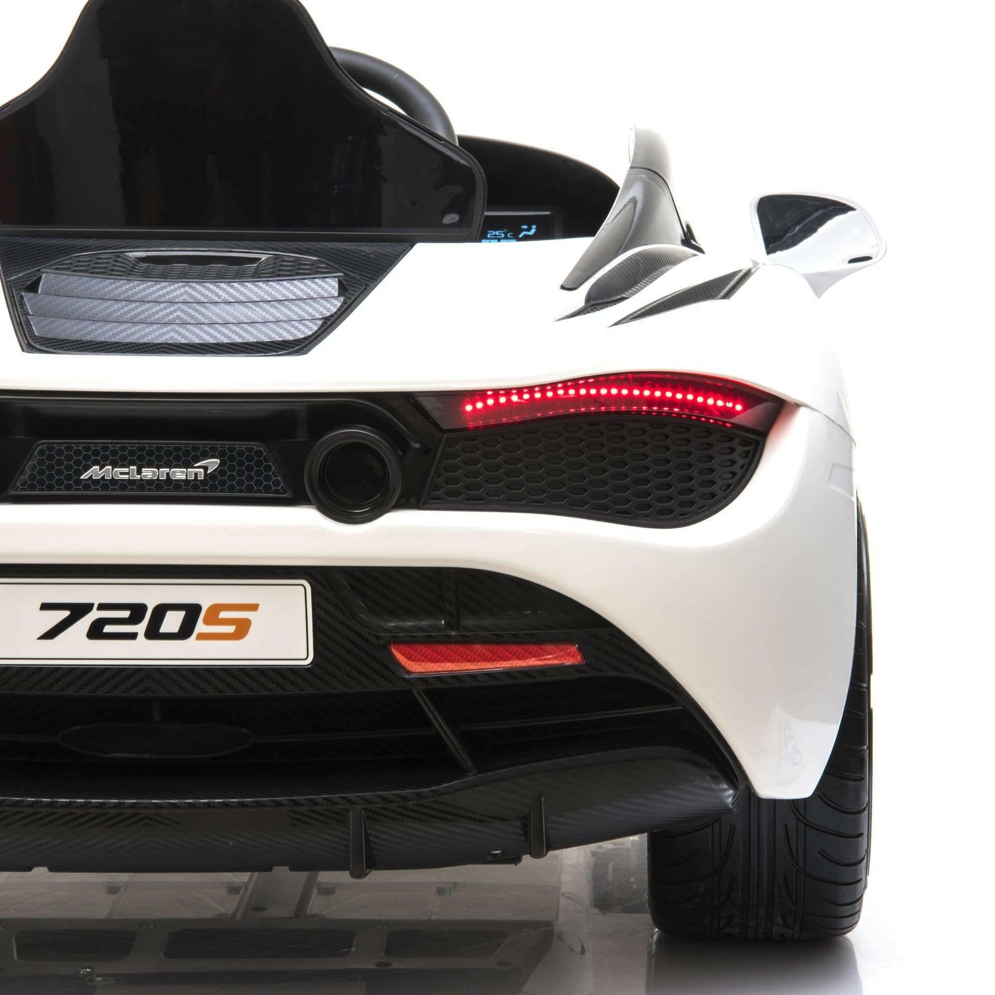 12V McLaren 720S 1 Seater Ride on Car - Dti Direct USA