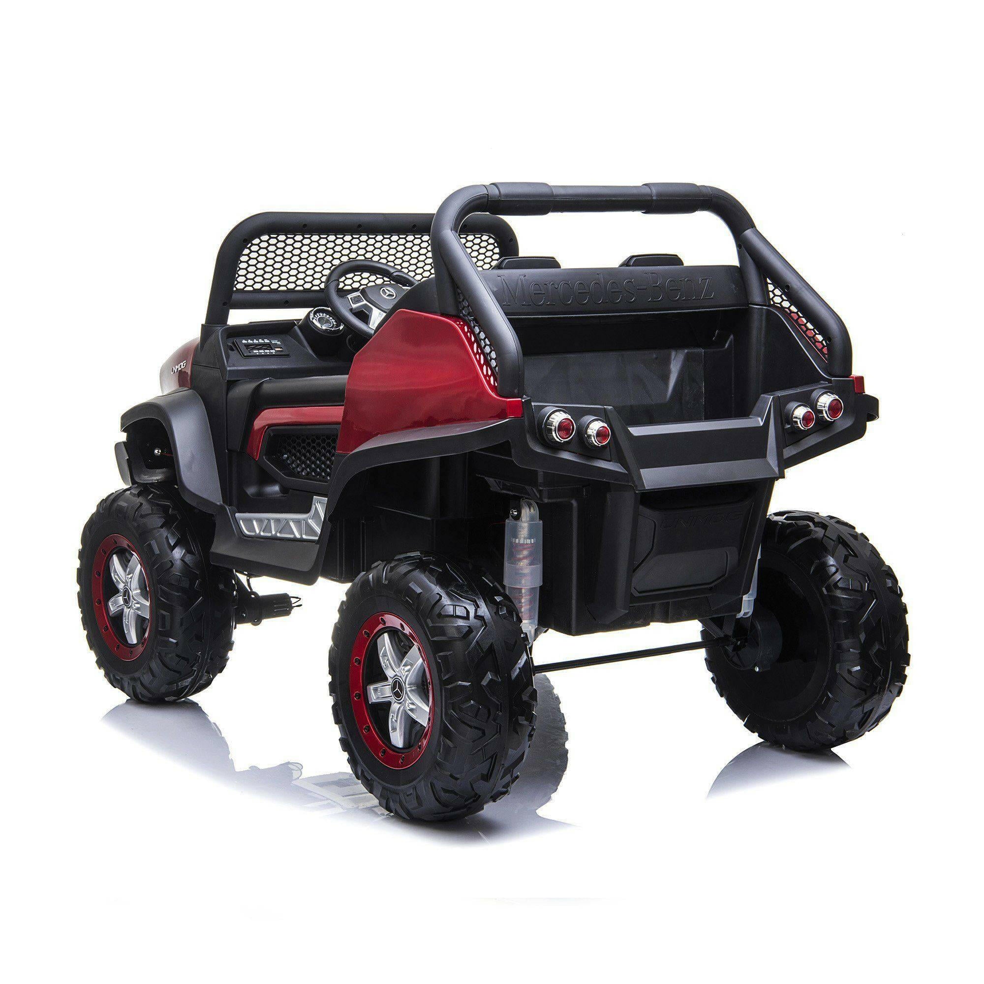 12V Mercedes Benz Unimog 2 Seater Ride on Car - Dti Direct USA