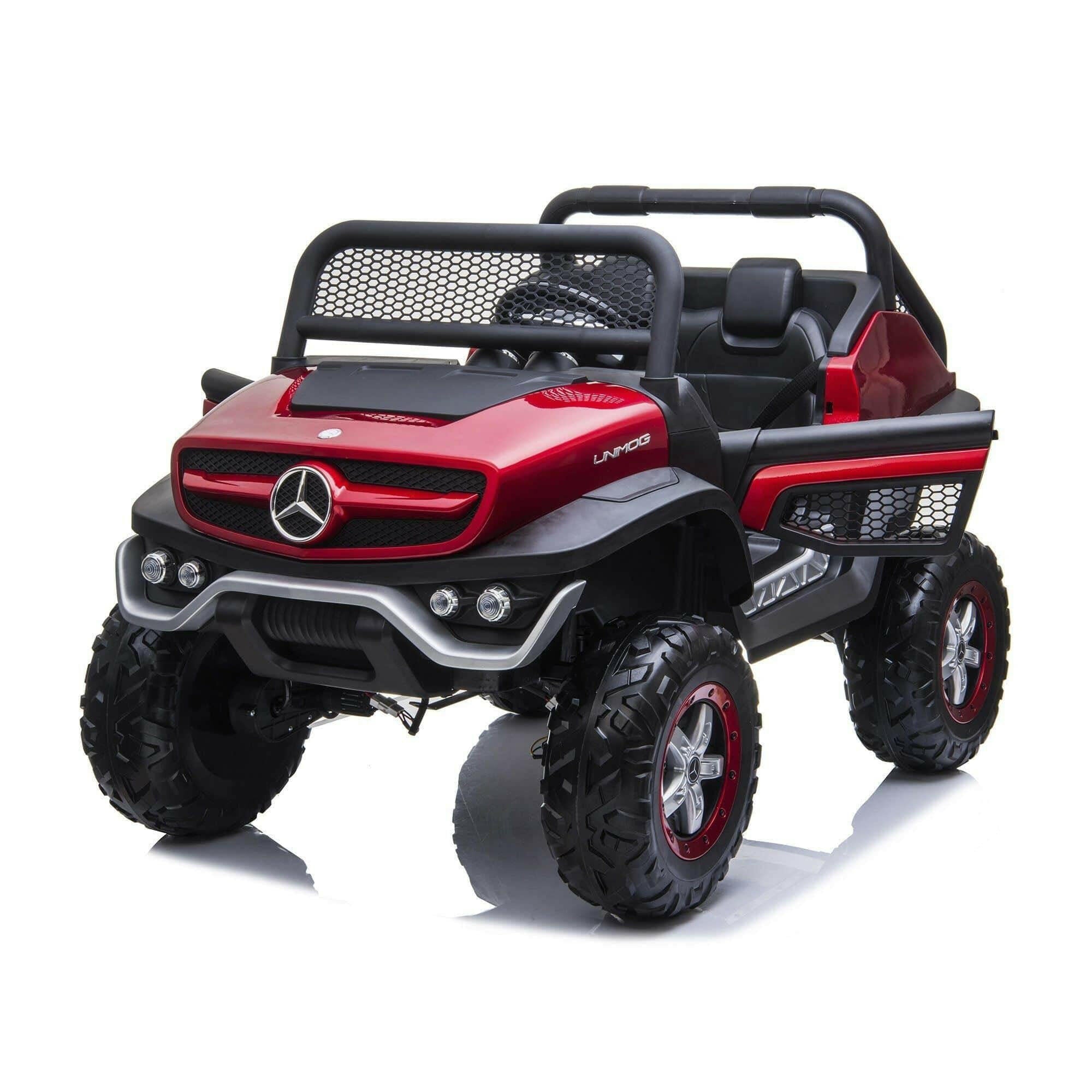 12V Mercedes Benz Unimog 2 Seater Ride on Car - Dti Direct USA