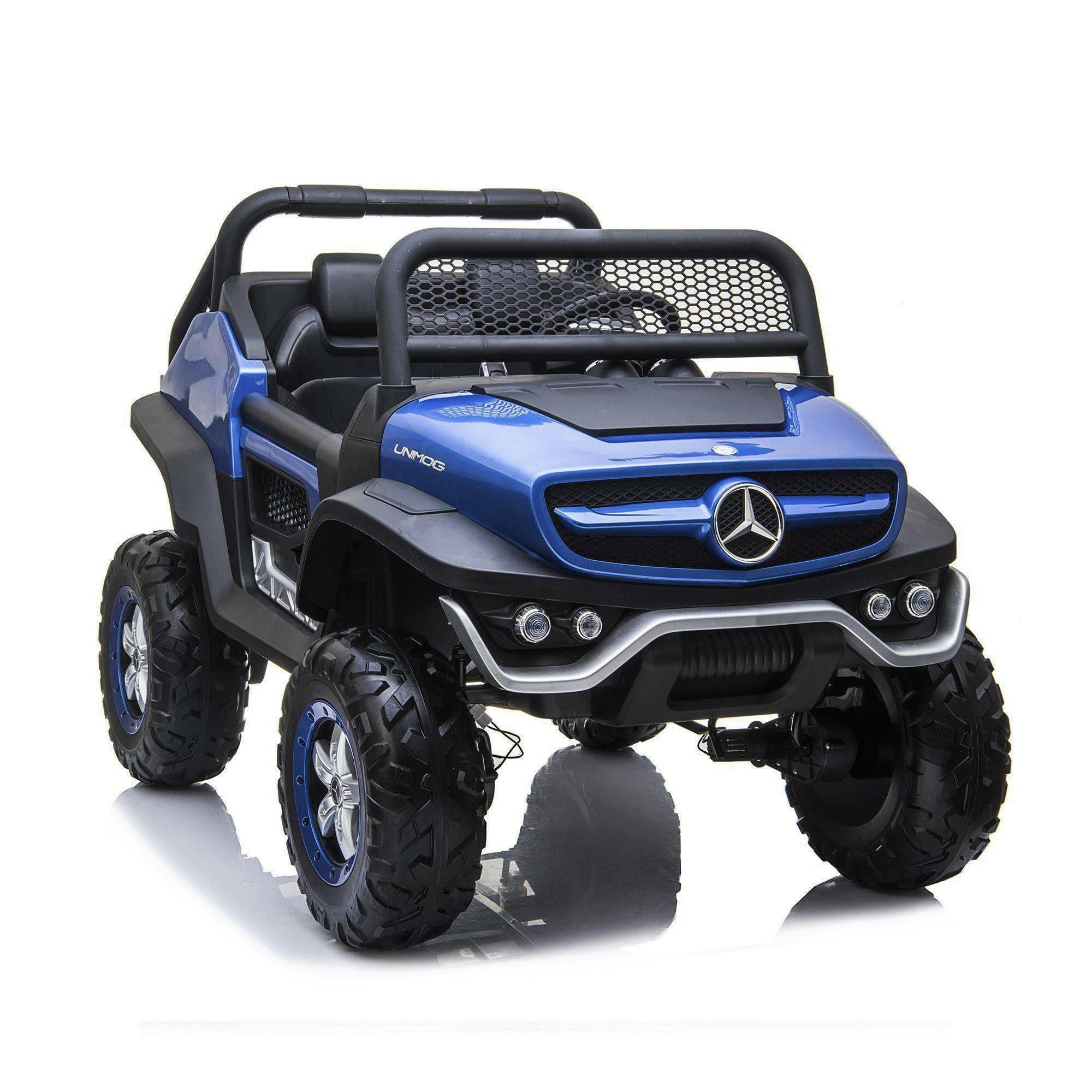 12V Mercedes Benz Unimog 2 Seater Ride on Car - Dti Direct USA