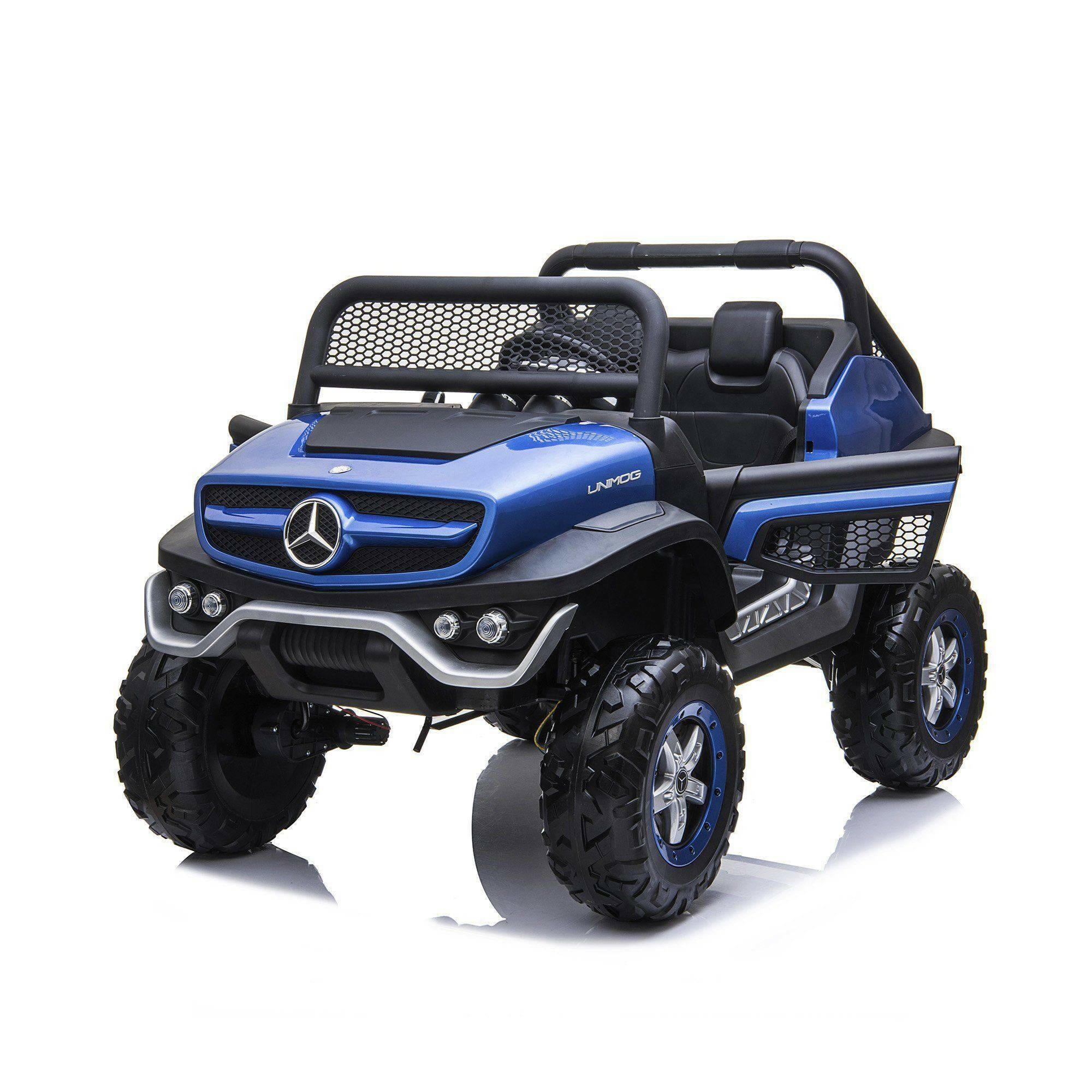 12V Mercedes Benz Unimog 2 Seater Ride on Car - Dti Direct USA