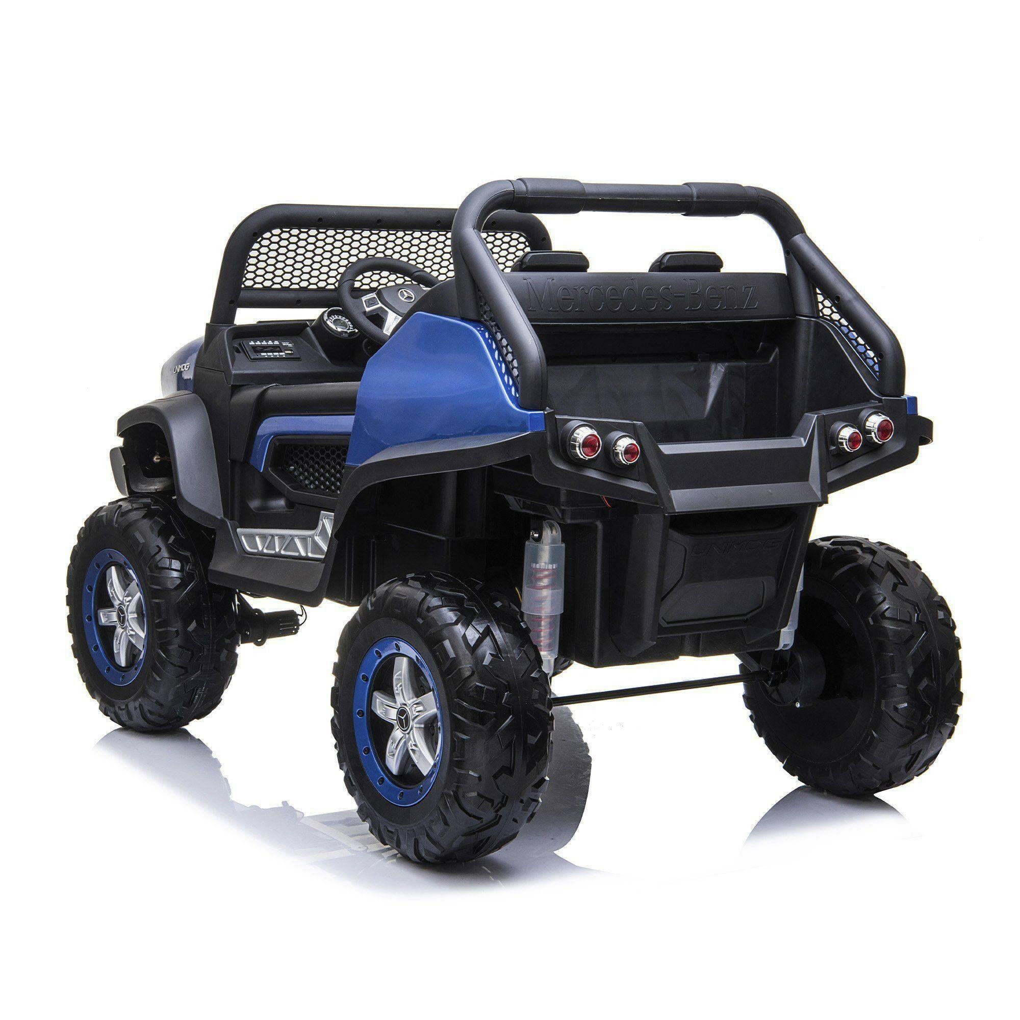 12V Mercedes Benz Unimog 2 Seater Ride on Car - Dti Direct USA