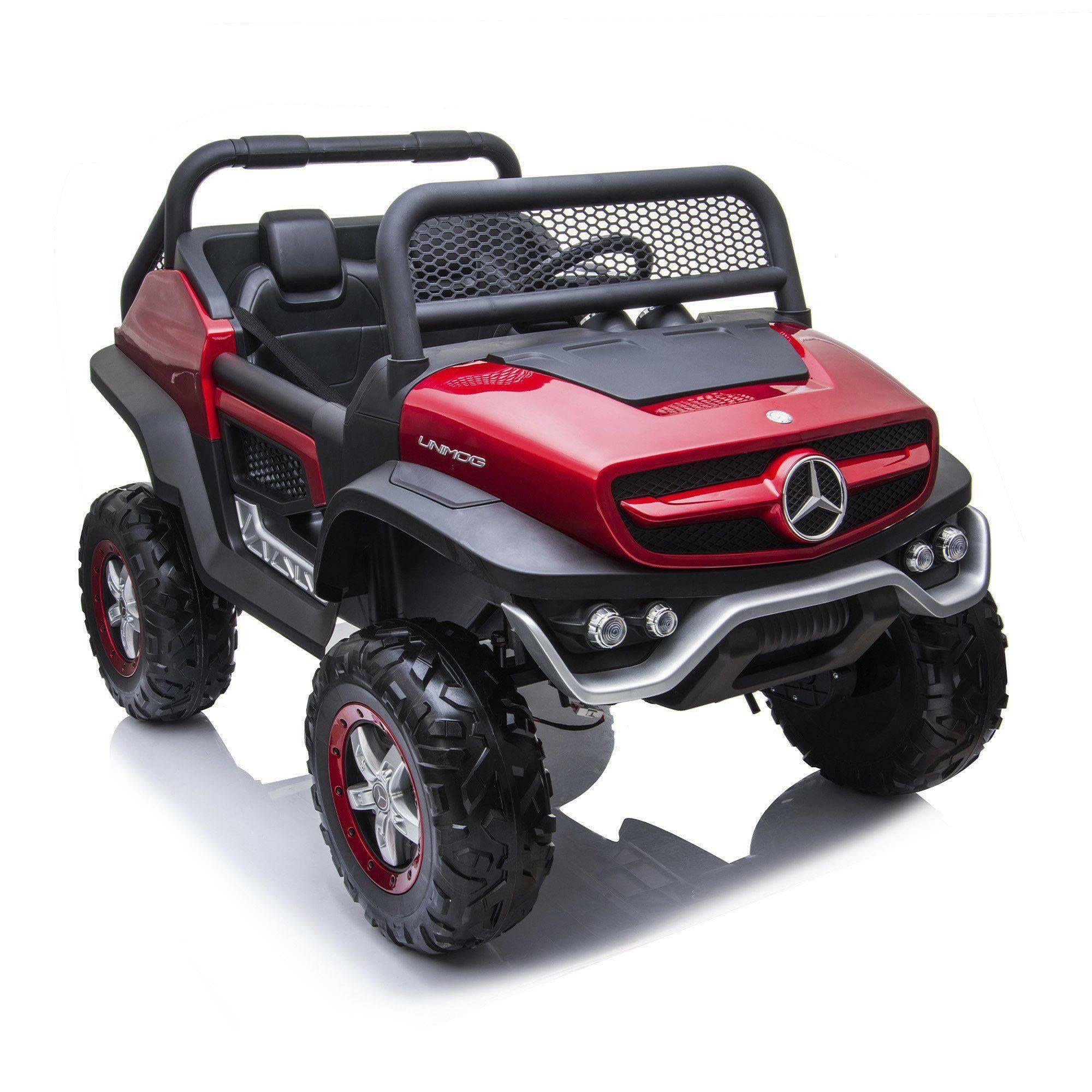 12V Mercedes Benz Unimog 2 Seater Ride on Car - Dti Direct USA