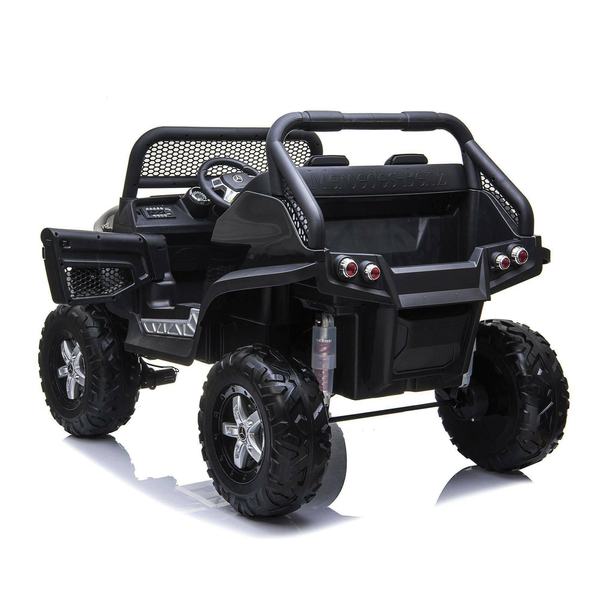 12V Mercedes Benz Unimog 2 Seater Ride on Car - Dti Direct USA
