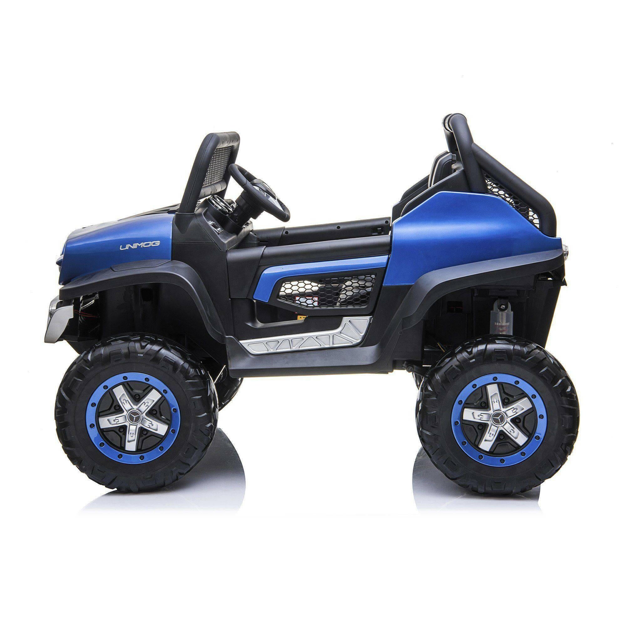 12V Mercedes Benz Unimog 2 Seater Ride on Car - Dti Direct USA