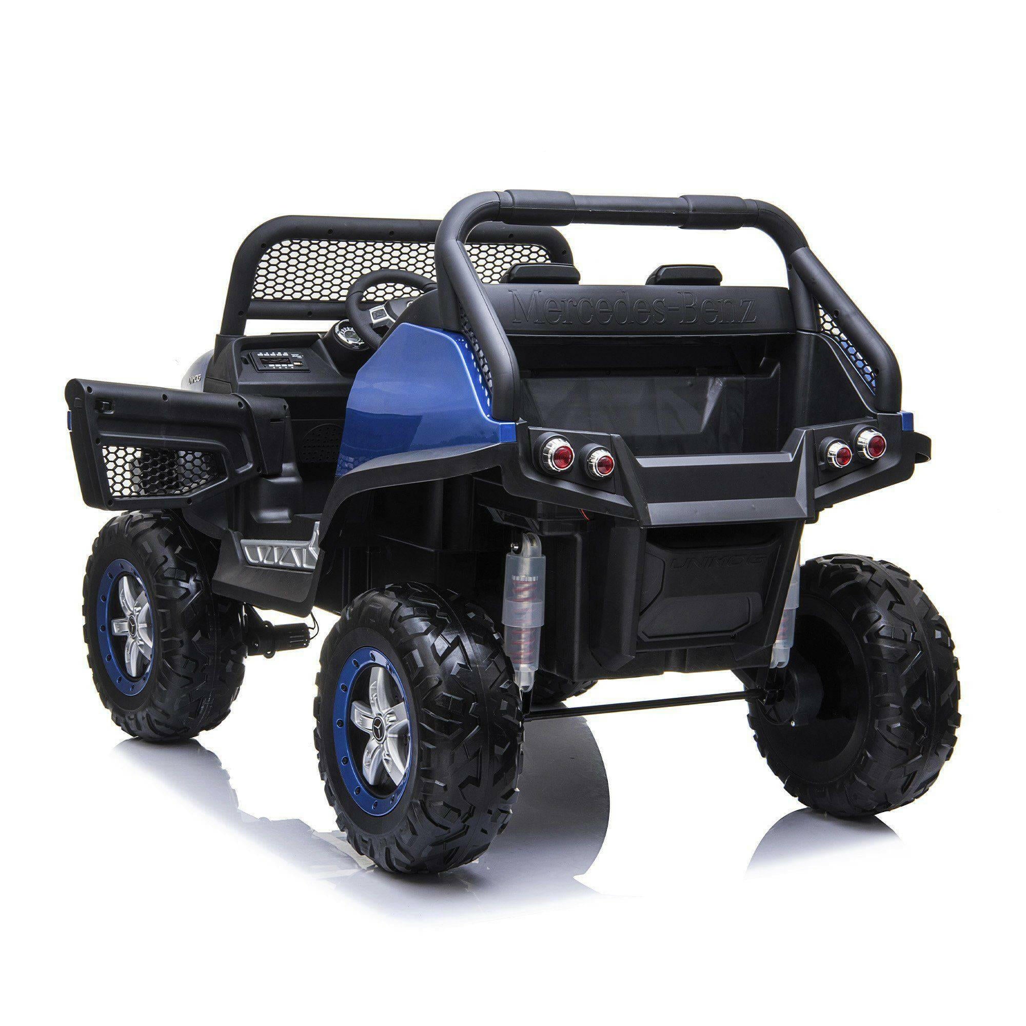 12V Mercedes Benz Unimog 2 Seater Ride on Car - Dti Direct USA