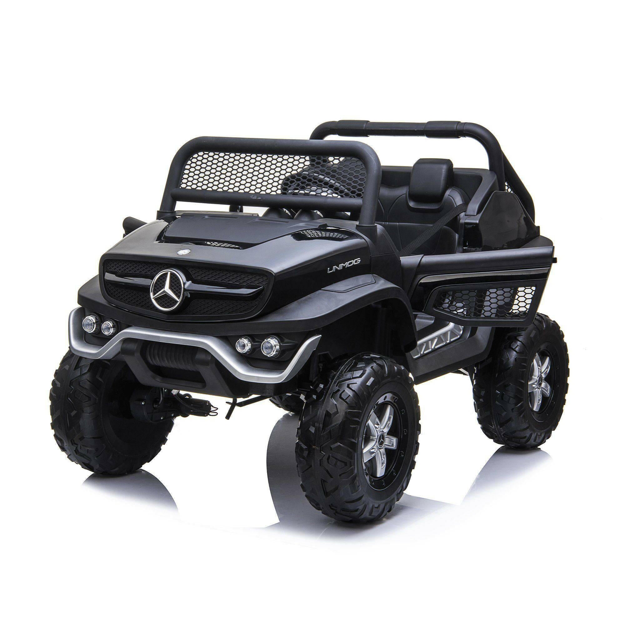 12V Mercedes Benz Unimog 2 Seater Ride on Car - Dti Direct USA