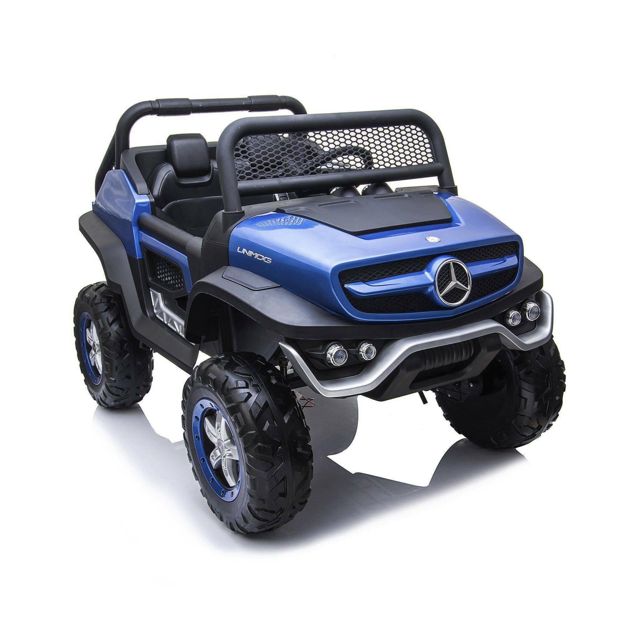 12V Mercedes Benz Unimog 2 Seater Ride on Car - Dti Direct USA
