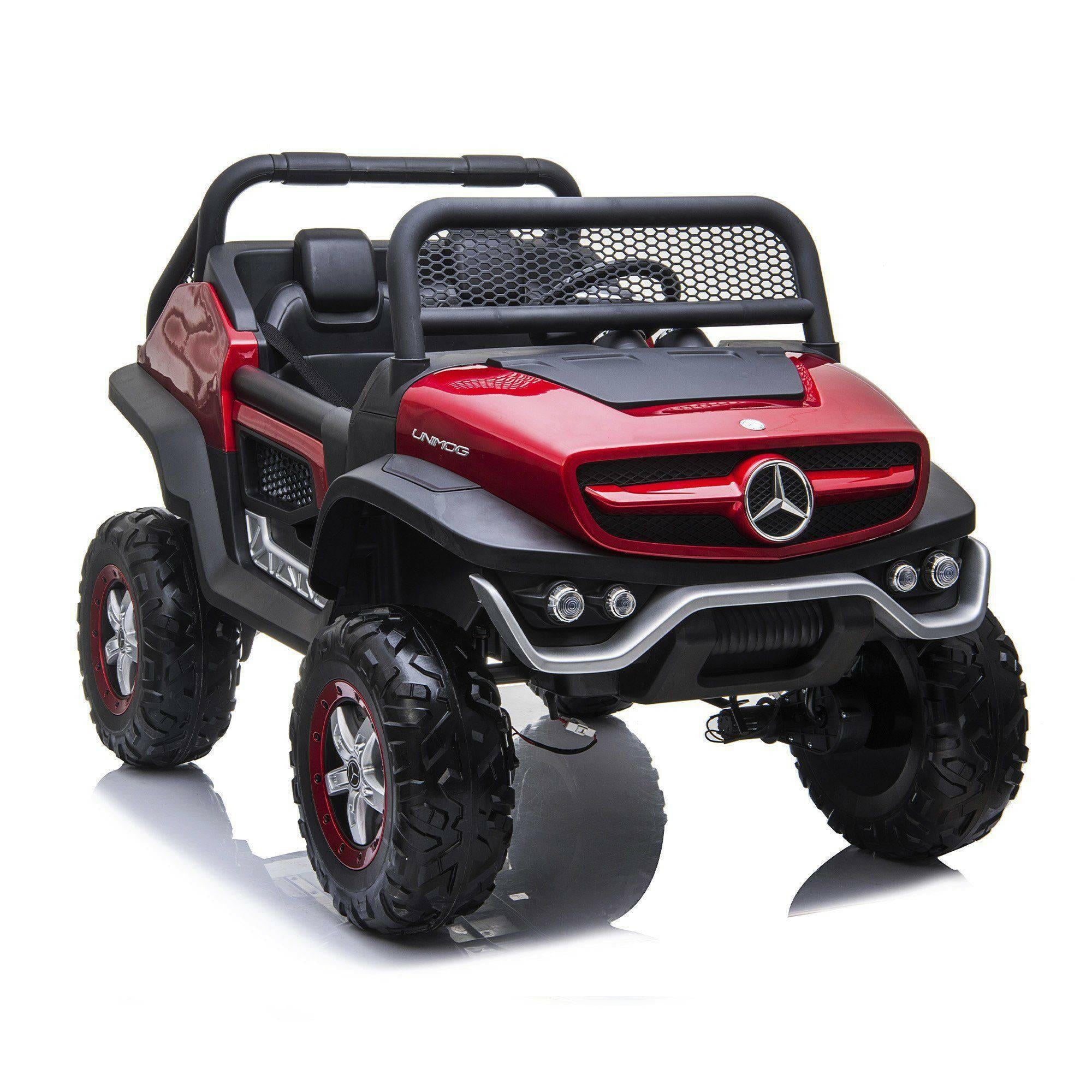 12V Mercedes Benz Unimog 2 Seater Ride on Car - Dti Direct USA
