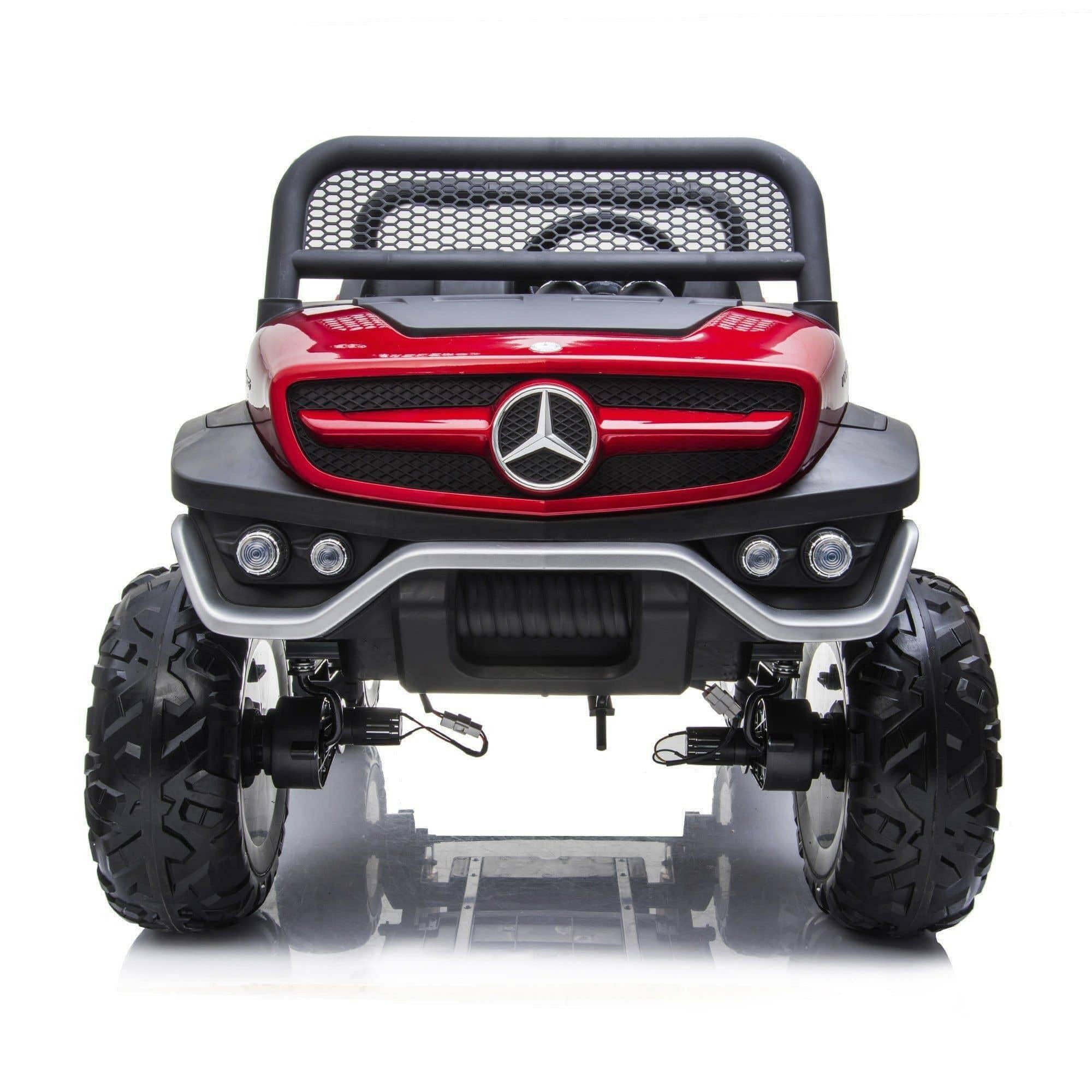 12V Mercedes Benz Unimog 2 Seater Ride on Car - Dti Direct USA