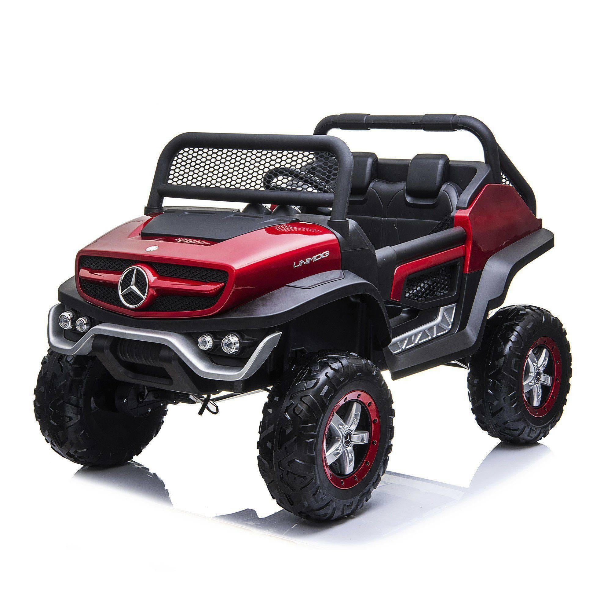 12V Mercedes Benz Unimog 2 Seater Ride on Car - Dti Direct USA