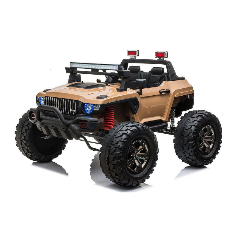 12V Off Road 2 Seater Ride on Truck with Parental Remote Control for 3-8 Years - Dti Direct USA