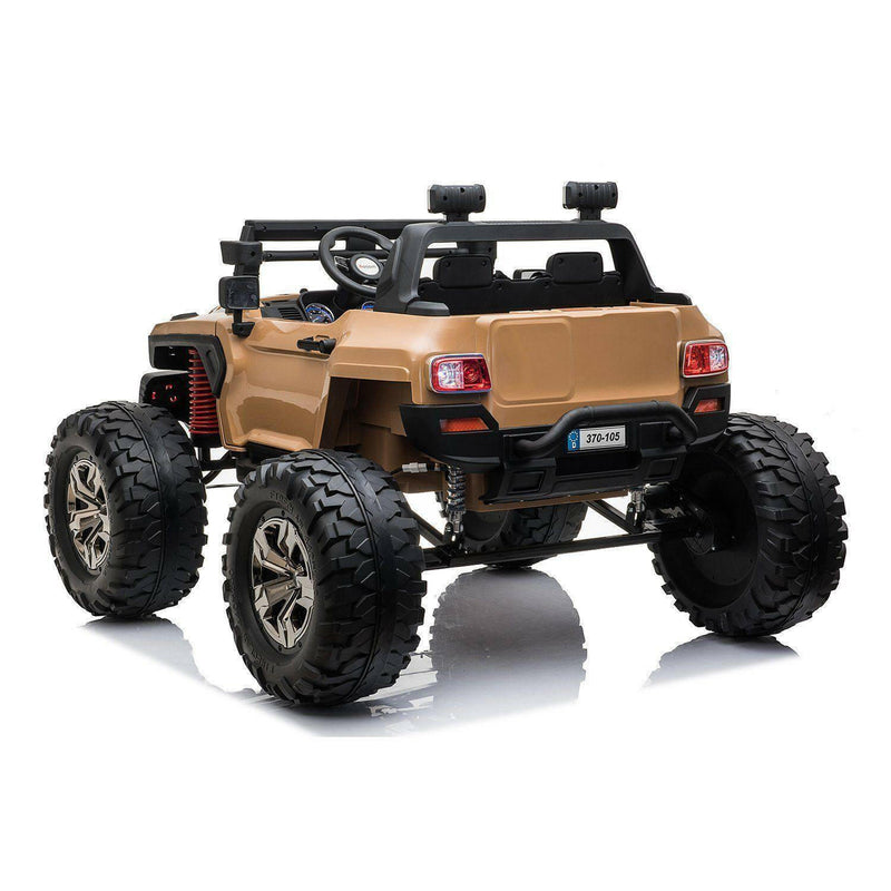 12V Off Road 2 Seater Ride on Truck with Parental Remote Control for 3-8 Years - Dti Direct USA