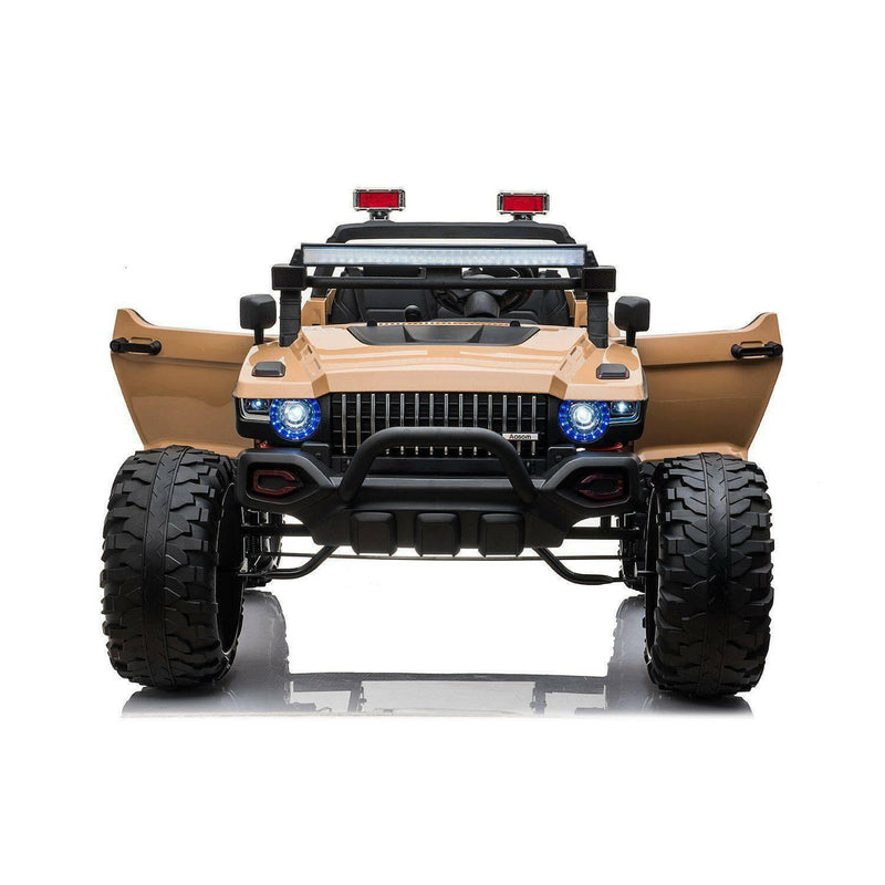 12V Off Road 2 Seater Ride on Truck with Parental Remote Control for 3-8 Years - Dti Direct USA