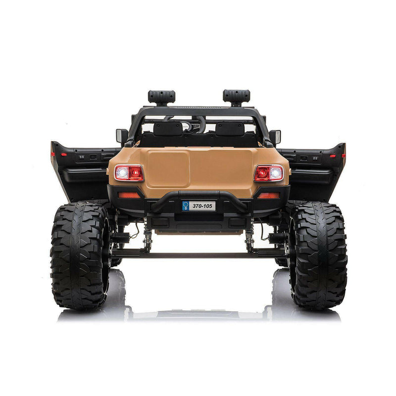 12V Off Road 2 Seater Ride on Truck with Parental Remote Control for 3-8 Years - Dti Direct USA