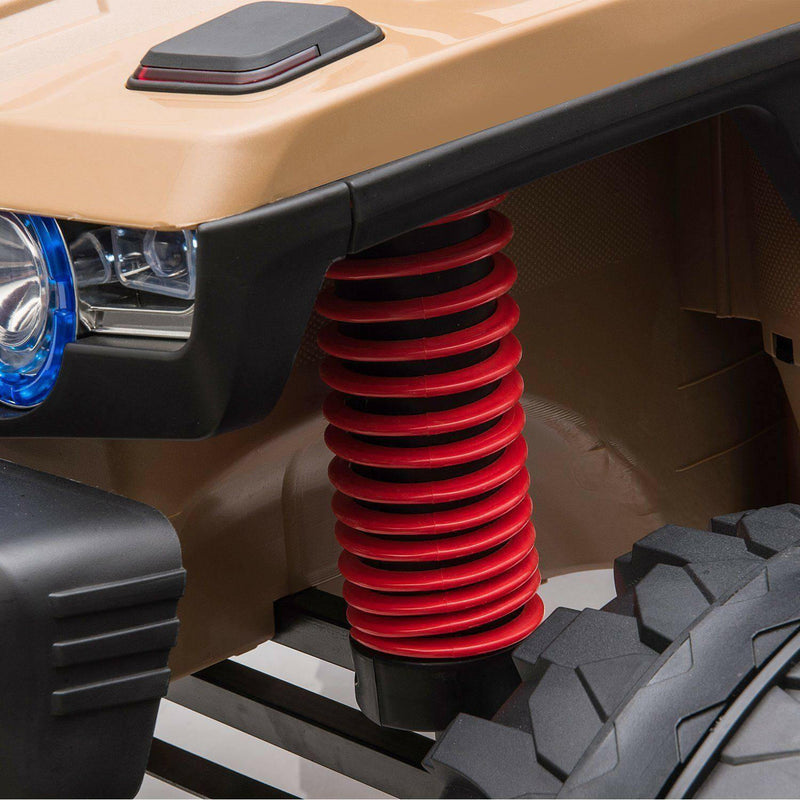 12V Off Road 2 Seater Ride on Truck with Parental Remote Control for 3-8 Years - Dti Direct USA
