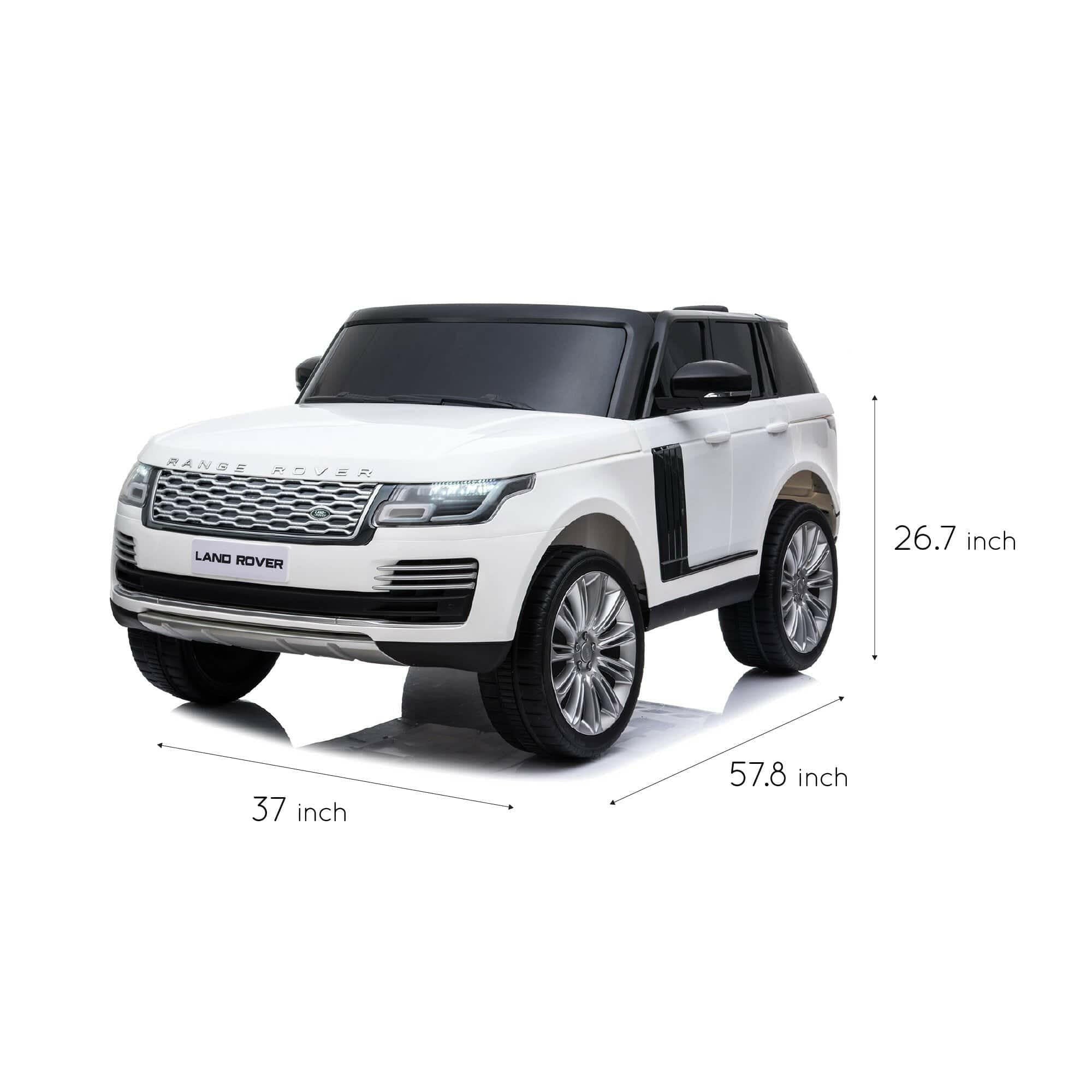 12V Range Rover HSE 2 Seater Ride on Car - Dti Direct USA