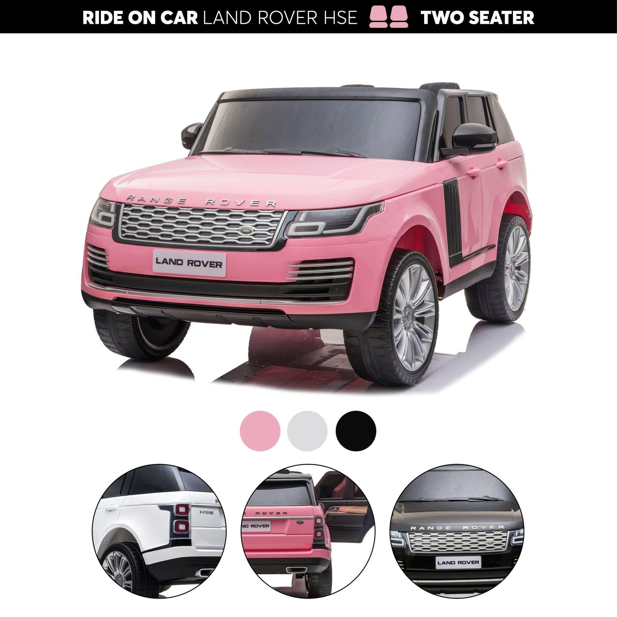 12V Range Rover HSE 2 Seater Ride on Car - Dti Direct USA