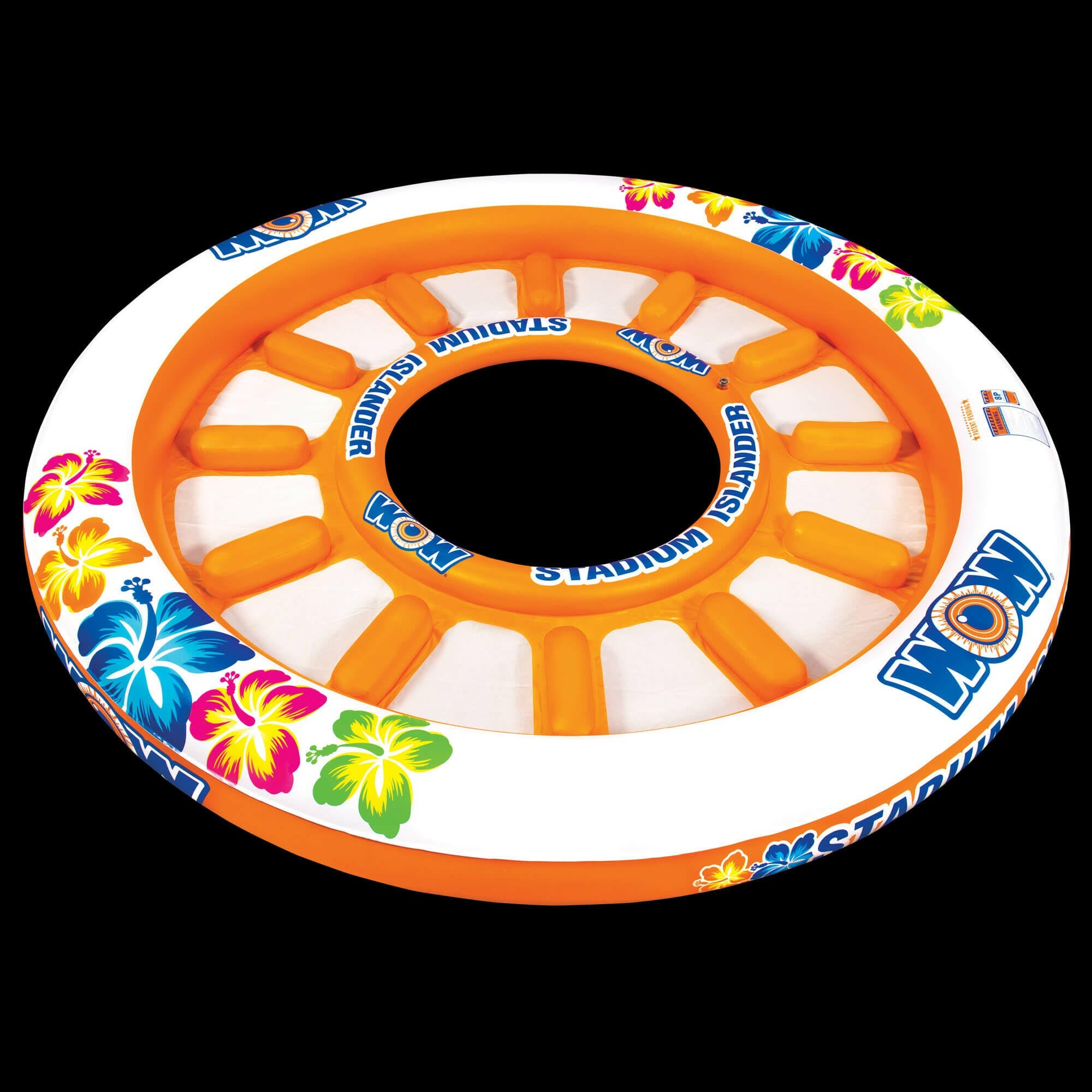 Stadium Islander 12-person Water Floating Party Island - Kids Eye Candy 