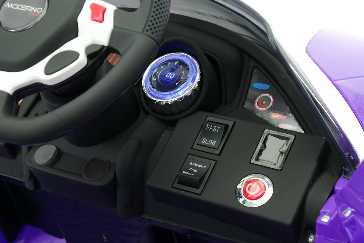 Spider GT 12V Ride-On Car w/ Parental Remote, MP3, Butterfly Doors, LED Lights - Kids Eye Candy 