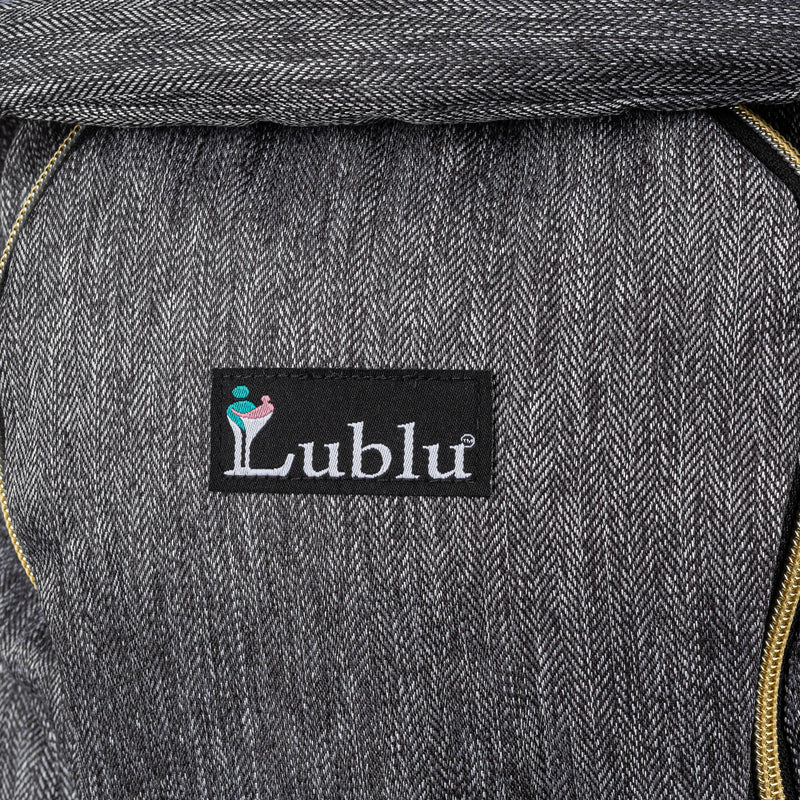 Lublu Baby Hugbag Bundle Backpack, Baby Carrier, Diaper Bag, Diaper Changing Pad.