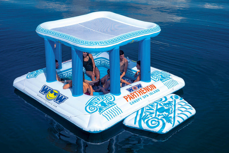Parthenon Canopy 8-person Water Floating Island - Kids Eye Candy 