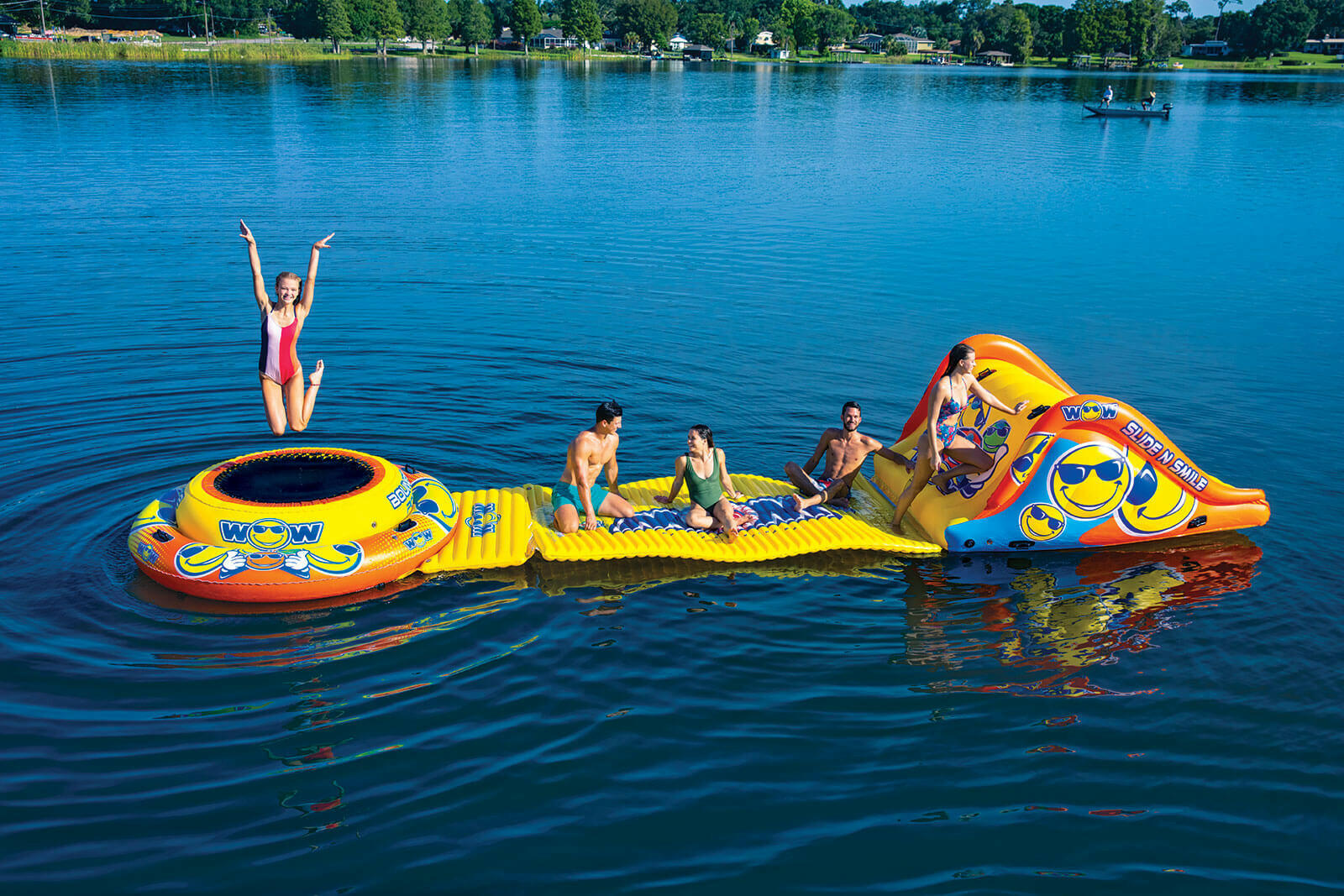 Water Bounce Pod Floating Jump Station - Kids Eye Candy 