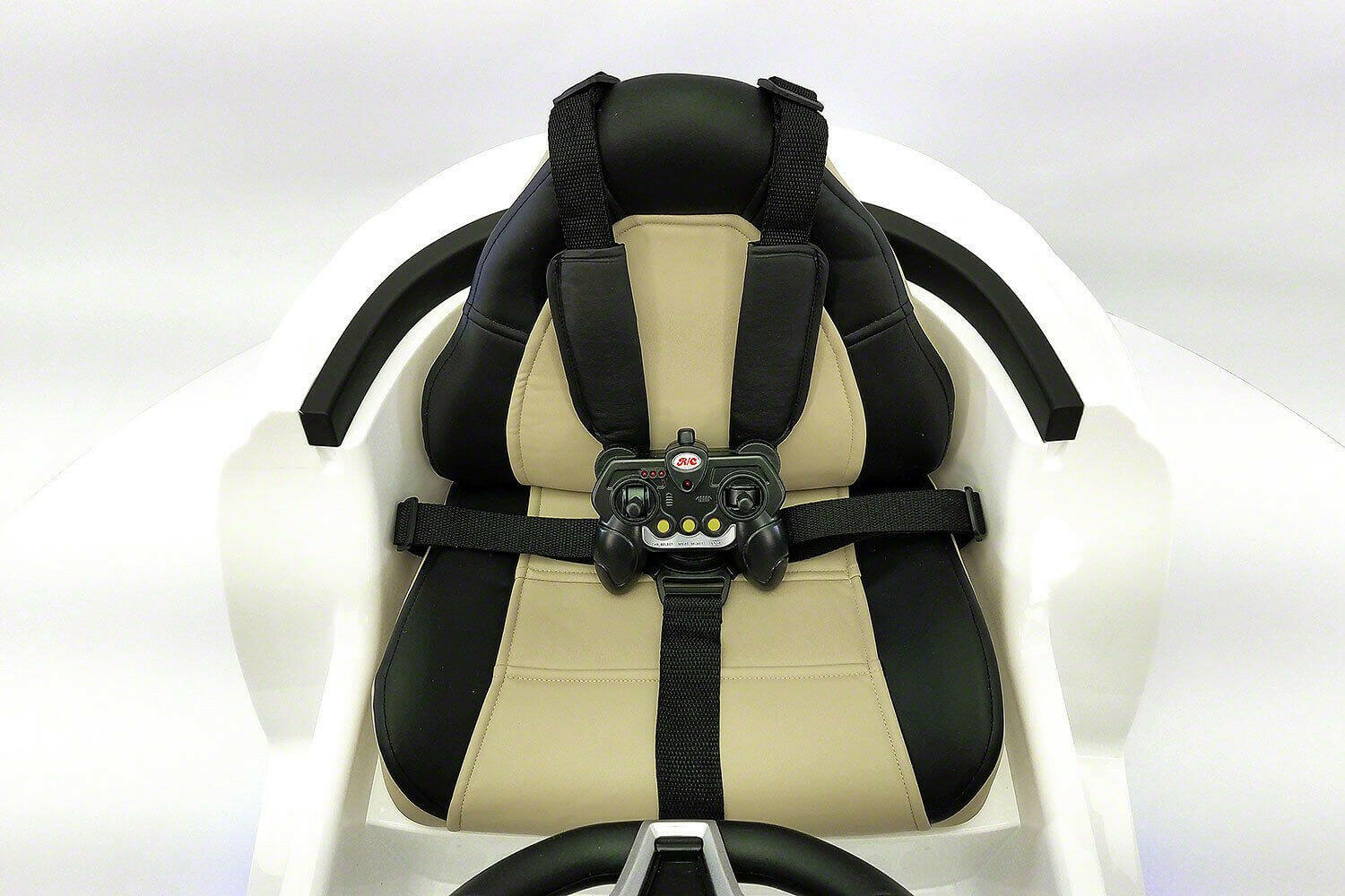 Mercedes Kids 12V CLA45 Ride-On Car Parental Remote, MP3, Leather Seats, LED - Kids Eye Candy