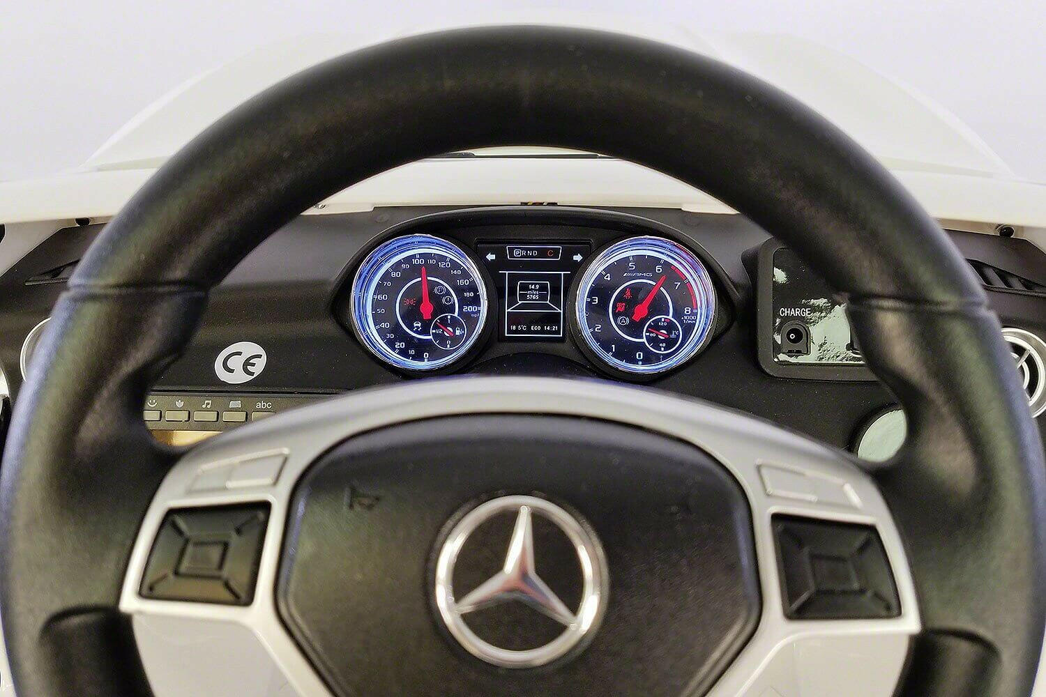 Mercedes Kids 12V CLA45 Ride-On Car Parental Remote, MP3, Leather Seats, LED - Kids Eye Candy