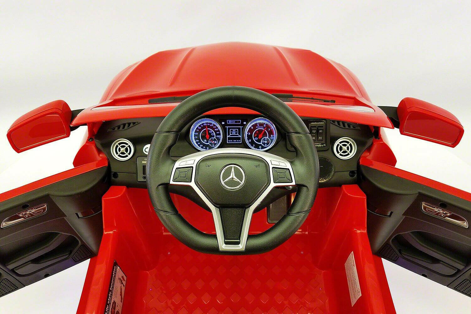 Mercedes Kids 12V CLA45 Ride-On Car Parental Remote, MP3, Leather Seats, LED - Kids Eye Candy