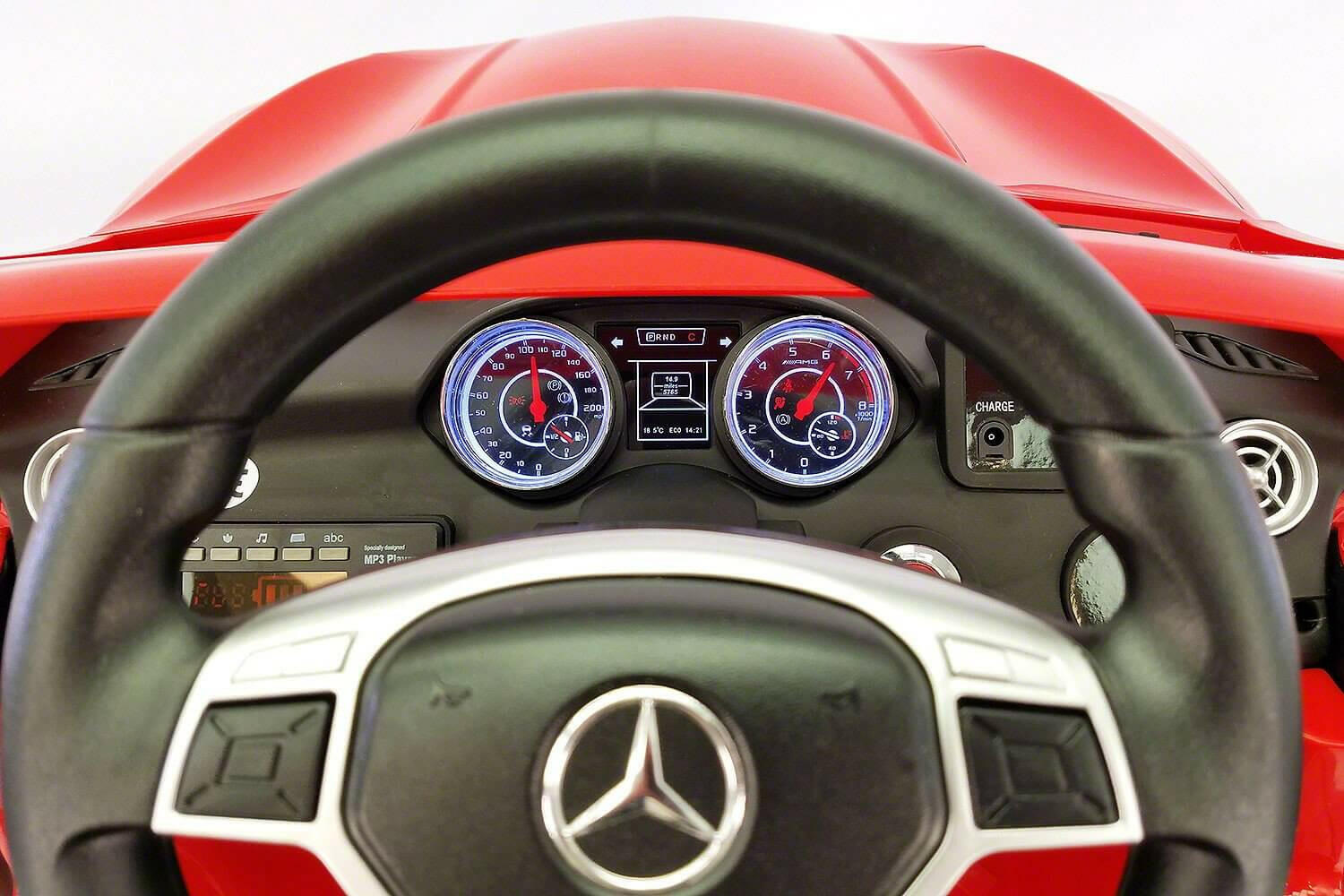 Mercedes Kids 12V CLA45 Ride-On Car Parental Remote, MP3, Leather Seats, LED - Kids Eye Candy