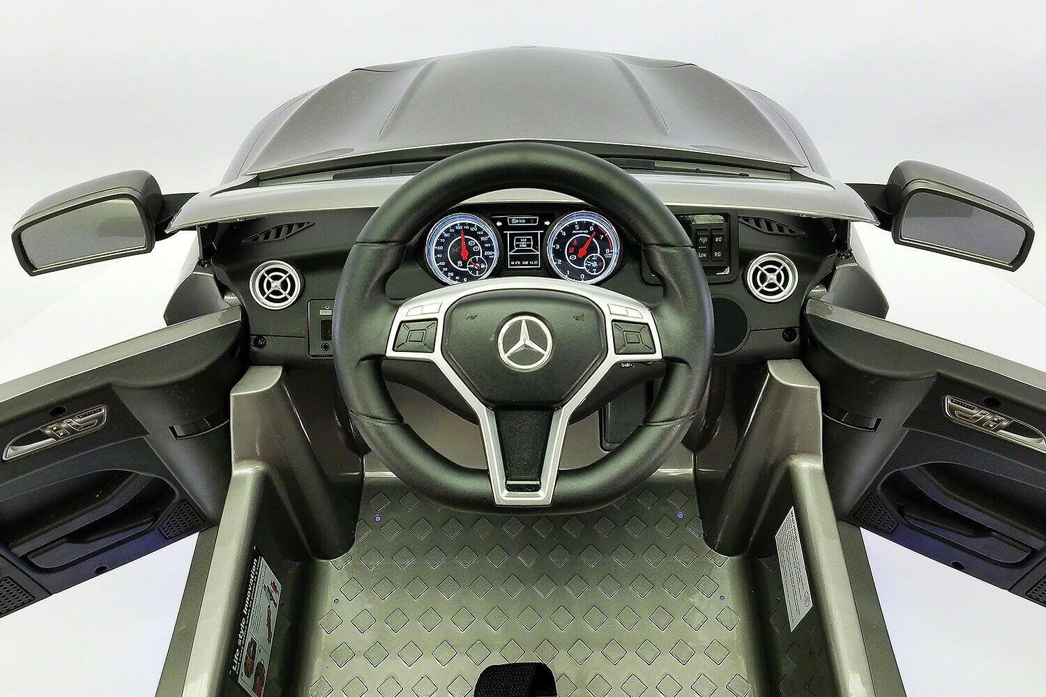 Mercedes Kids 12V CLA45 Ride-On Car Parental Remote, MP3, Leather Seats, LED - Kids Eye Candy