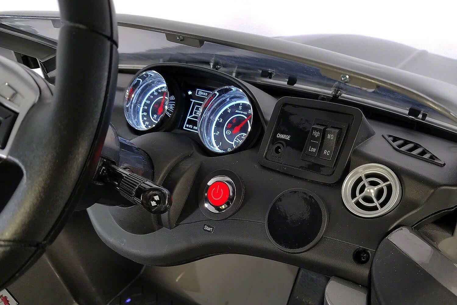 Mercedes Kids 12V CLA45 Ride-On Car Parental Remote, MP3, Leather Seats, LED - Kids Eye Candy