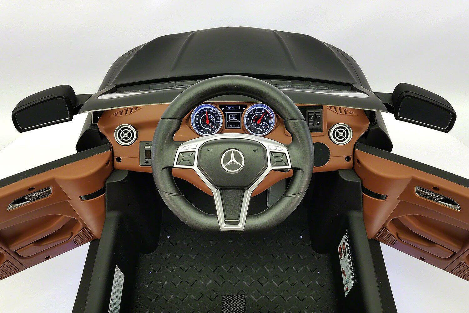 Mercedes Kids 12V CLA45 Ride-On Car Parental Remote, MP3, Leather Seats, LED - Kids Eye Candy