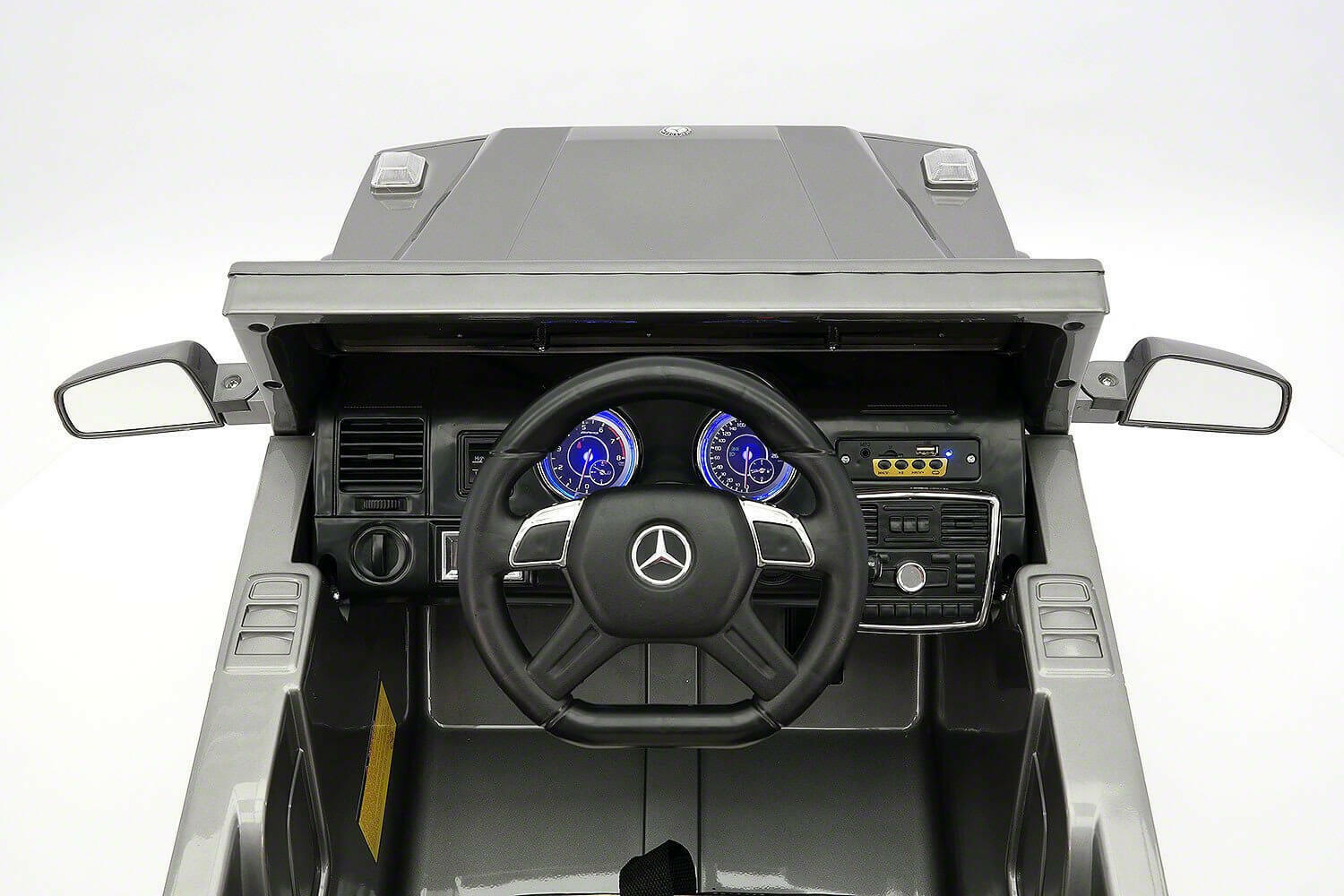 12V Mercedes G65 Truck AMG Kids Ride-On Car w/ MP3, Remote, LED Lights - Kids Eye Candy