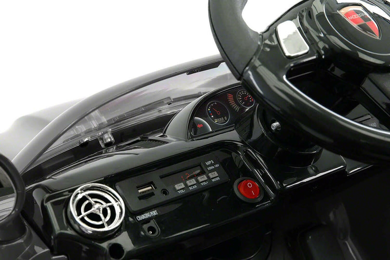 Roadster Electric 12V Ride-On Car w/ Parental Remote, MP3, LED Lights - Kids Eye Candy
