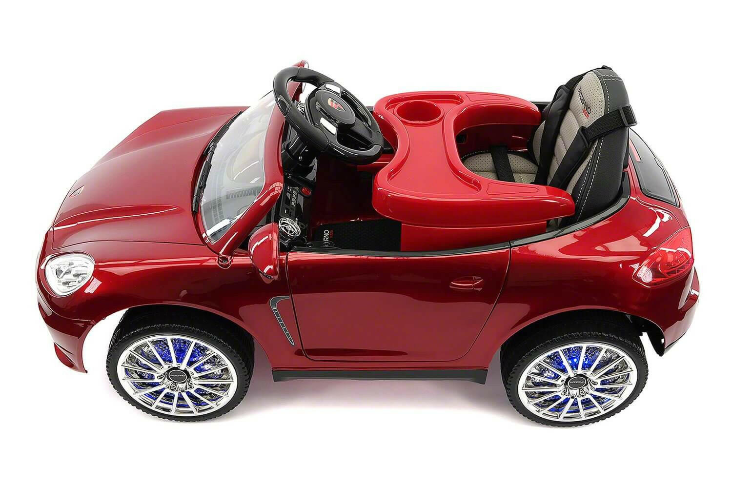 12V Porsche Power Wheels - Kids Ride On Car - Remote, MP3, LED Lights